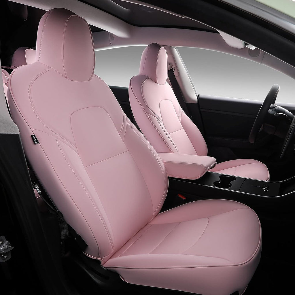 Nappa Leather Car Seat Covers V8430