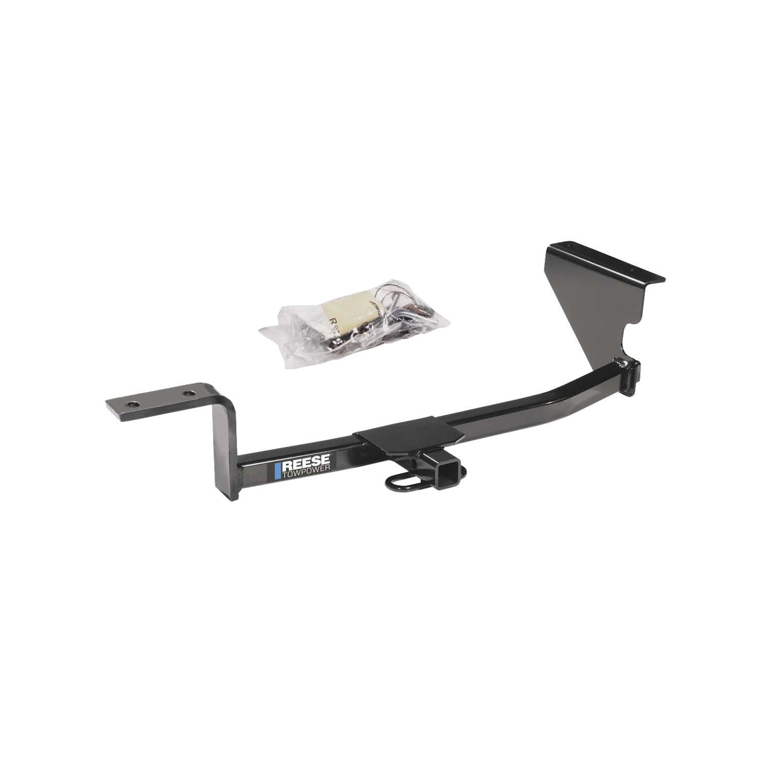 Class 1 Trailer Hitch, 1-1/4 Inch Square Receiver, Black L68582