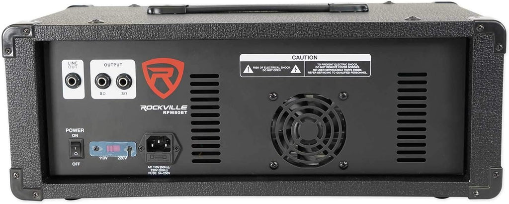 2400w Powered 8 Channel Mixer Amplifier with Bluetooth C589