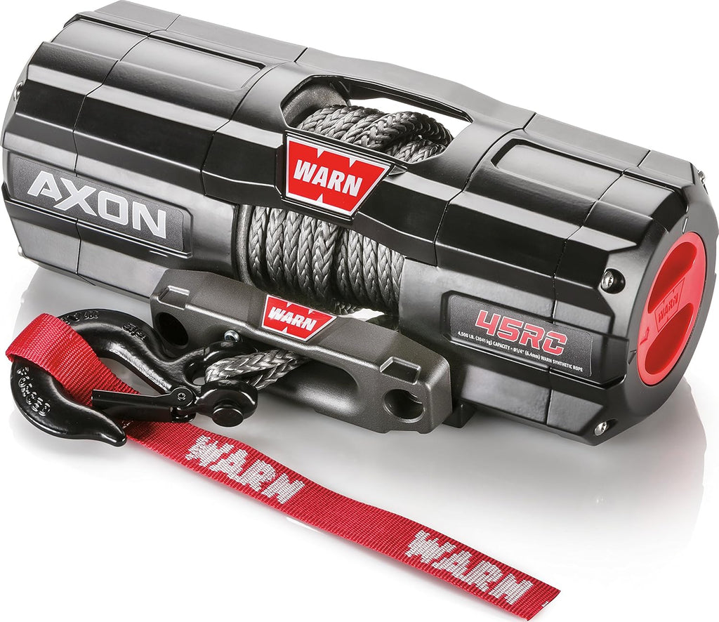 Powersports Winch with Synthetic Cable Rope: 1/4 Diameter x 27' Length, 2.25 Ton Pulling Capacity M610457