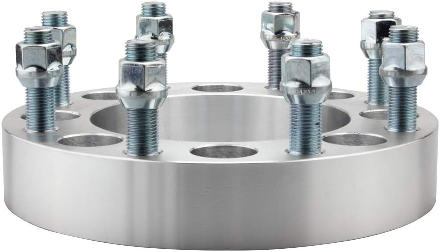 2PC 8x170 to 8x6.5 Wheel Adapters 1.5 Inch with 14x1.5 Studs U87435