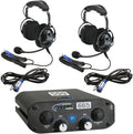 2 Person Over The Head Headsets and Intercom Cables X6965