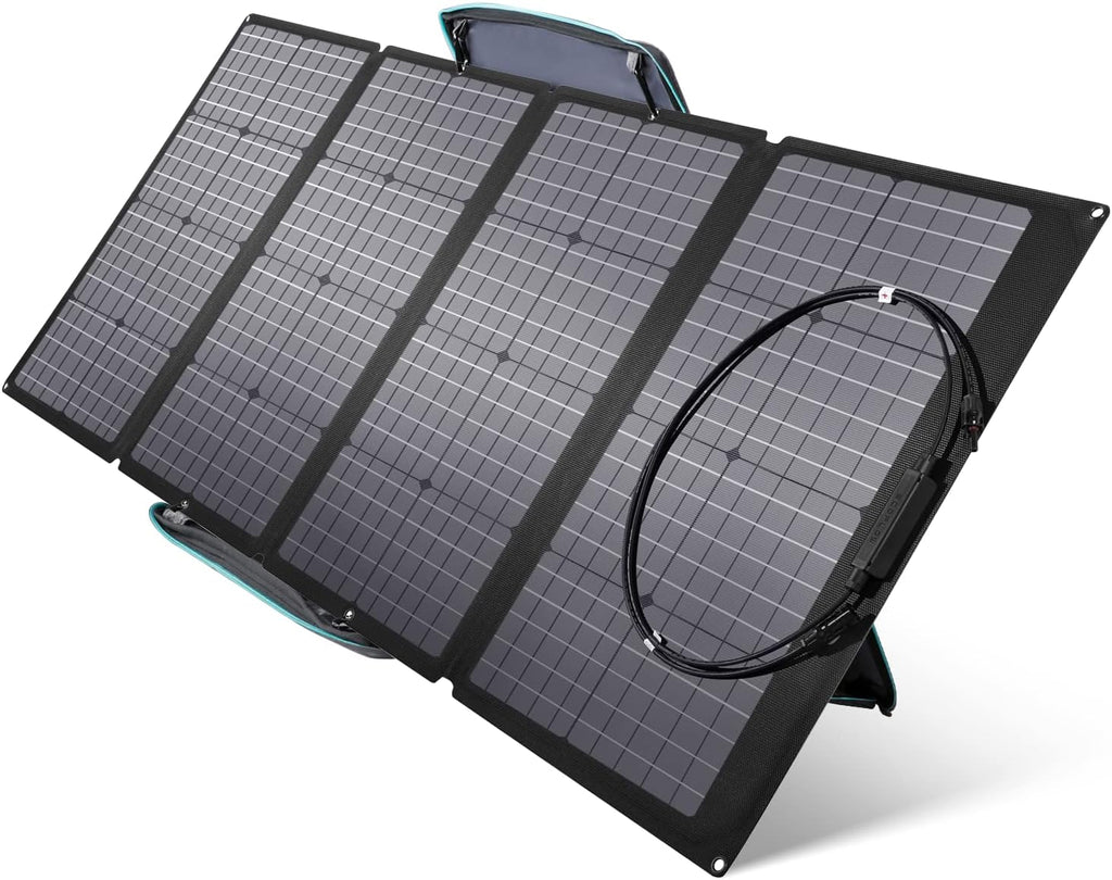 110 Watt Portable Solar Panel with Adjustable Kickstand D99059