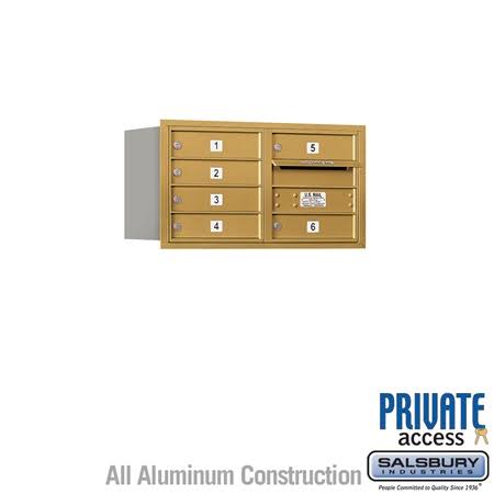 4C Horizontal Mailbox, Sandstone G4529
