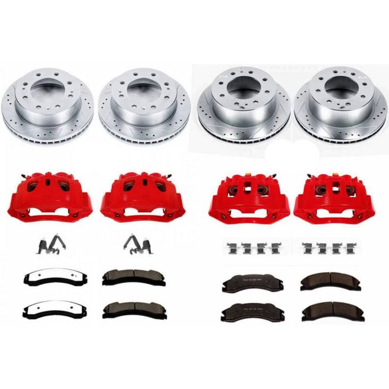 Front & Rear Z36 Truck and Tow Brake Kit with Calipers F6361