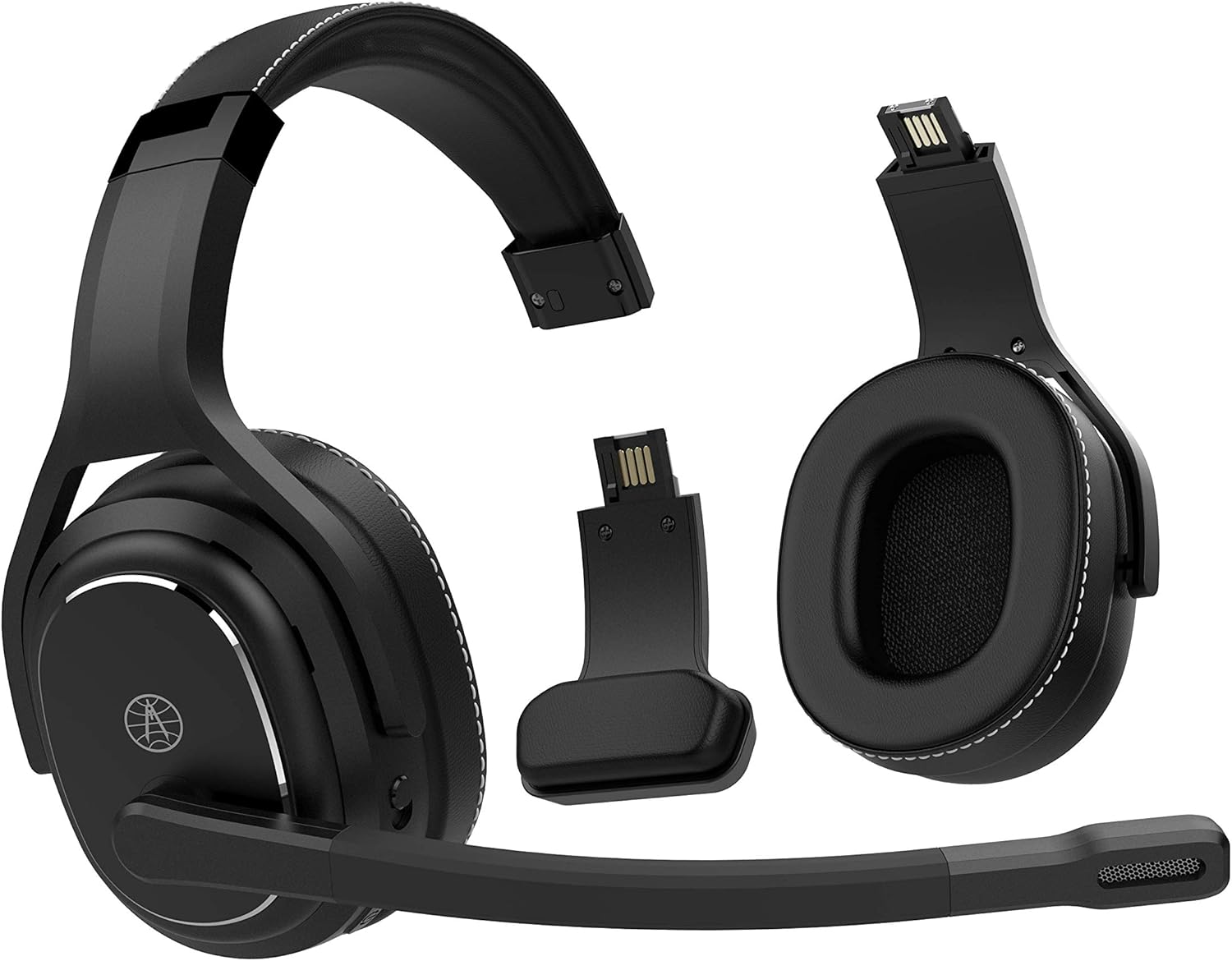 2-in-1 Wireless Headset with Noise Cancellation D5040