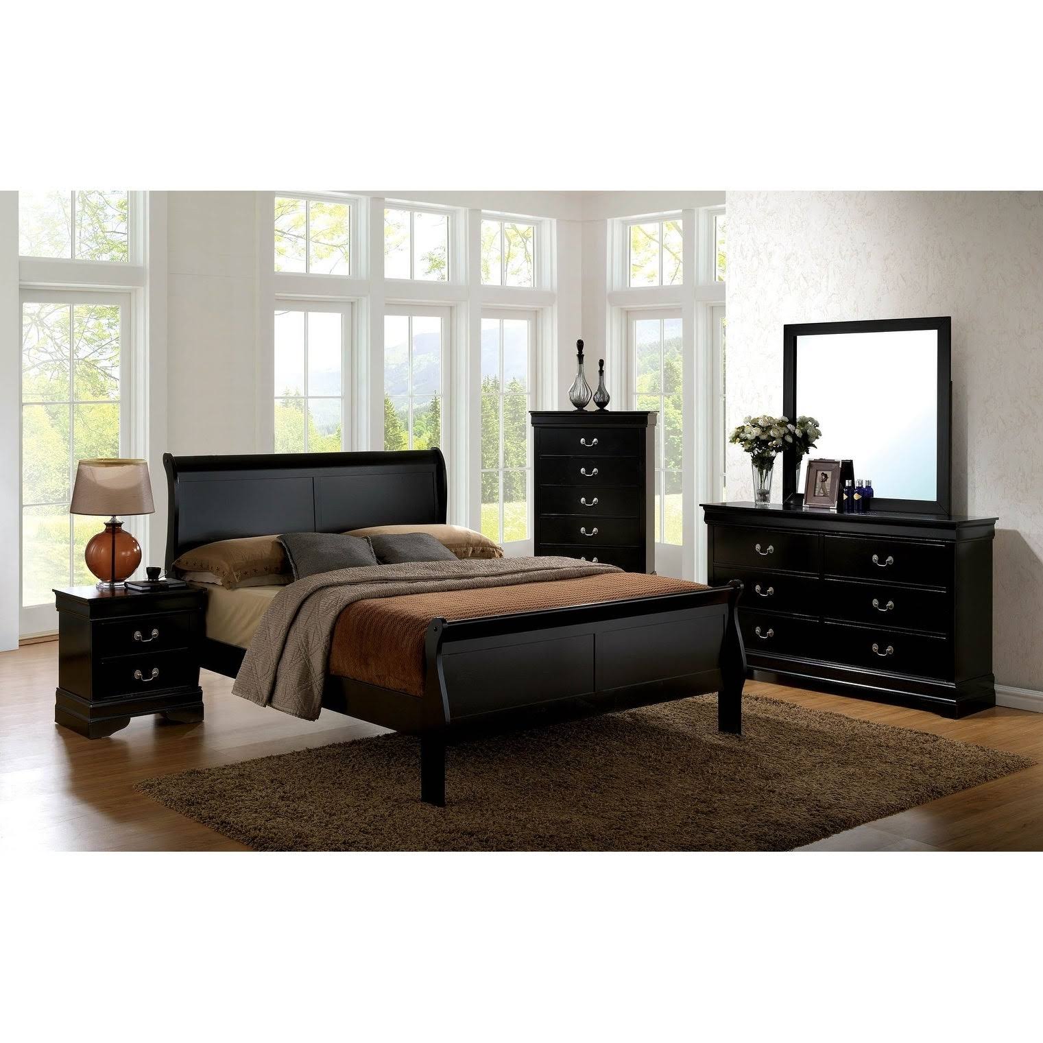Black Twin Bed F213835