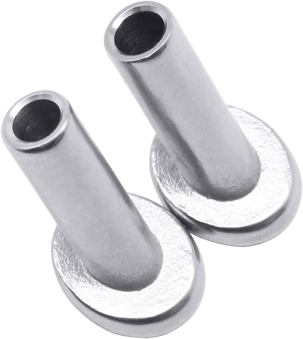40 PCS 30 Degree Angle Cable Railing Corner Protector Sleeve for 5/32, 3/16 Wire Rope, T316 Stainless Steel G3184
