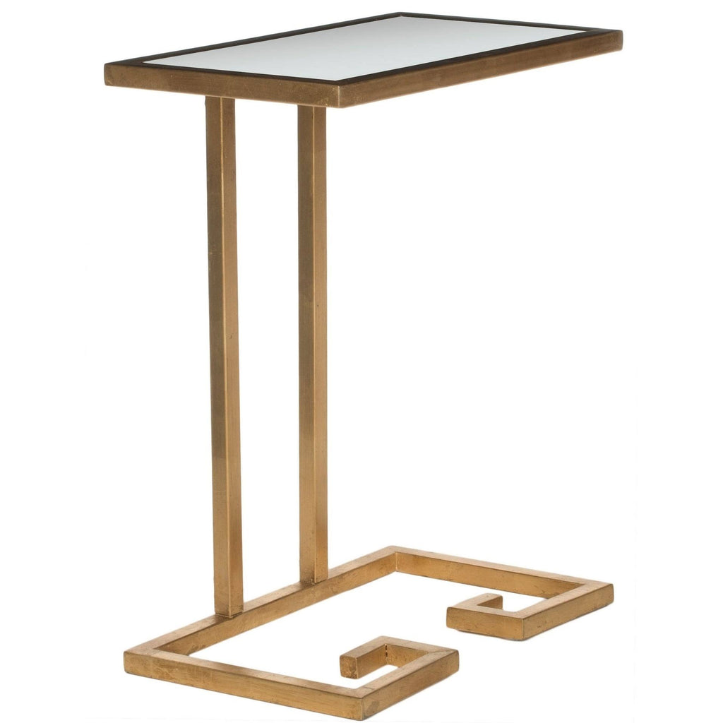 Gold/White Accent Table Z571