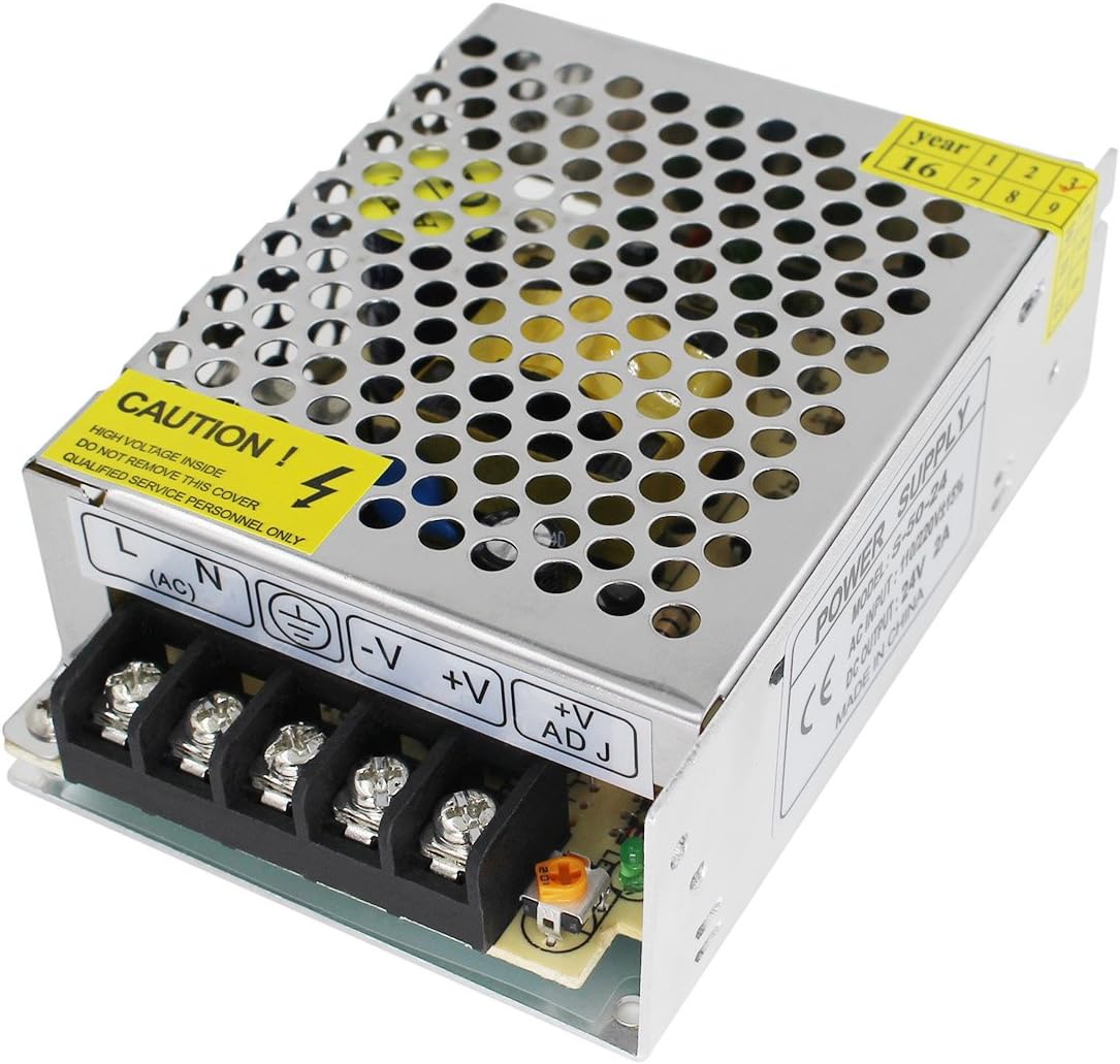 Switch Power Supply Driver, 24V 15A 360W, Pack of 2 Z470246