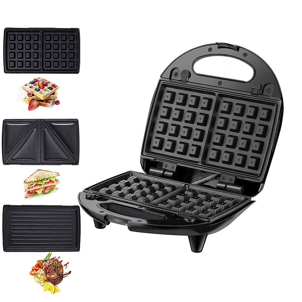 Stainless Steel Electric Baking Pan Sandwich Maker Q88005
