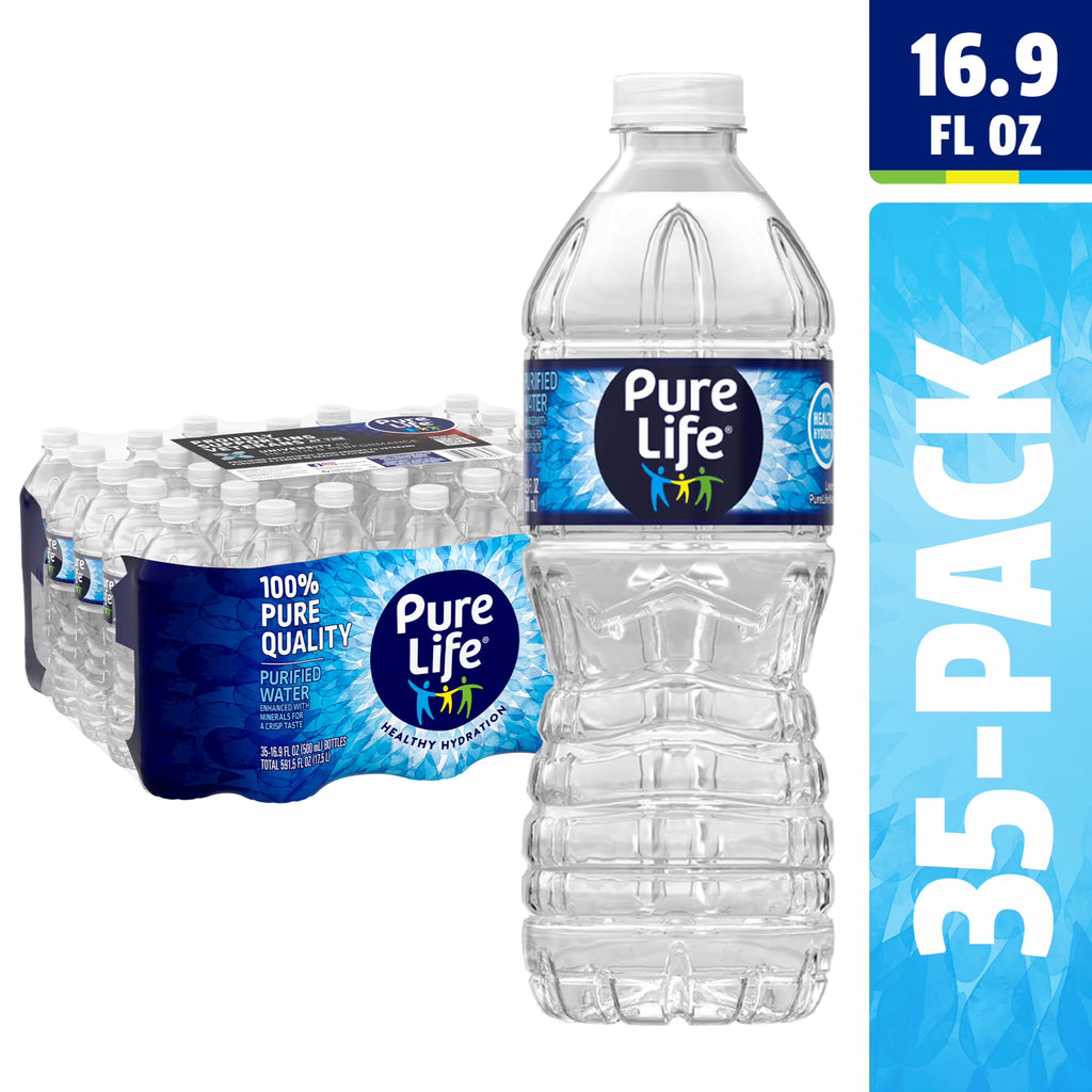 16.9 Fl Oz Purified Bottled Water (35 Pack) N15021