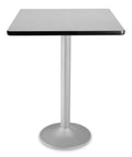 Gray Square Folding Cafe Table F5404