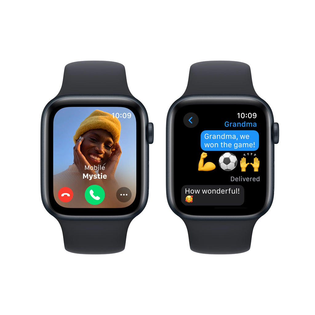 Midnight Aluminum Case Apple Watch SE GPS 44mm with Midnight Sport Band C782546