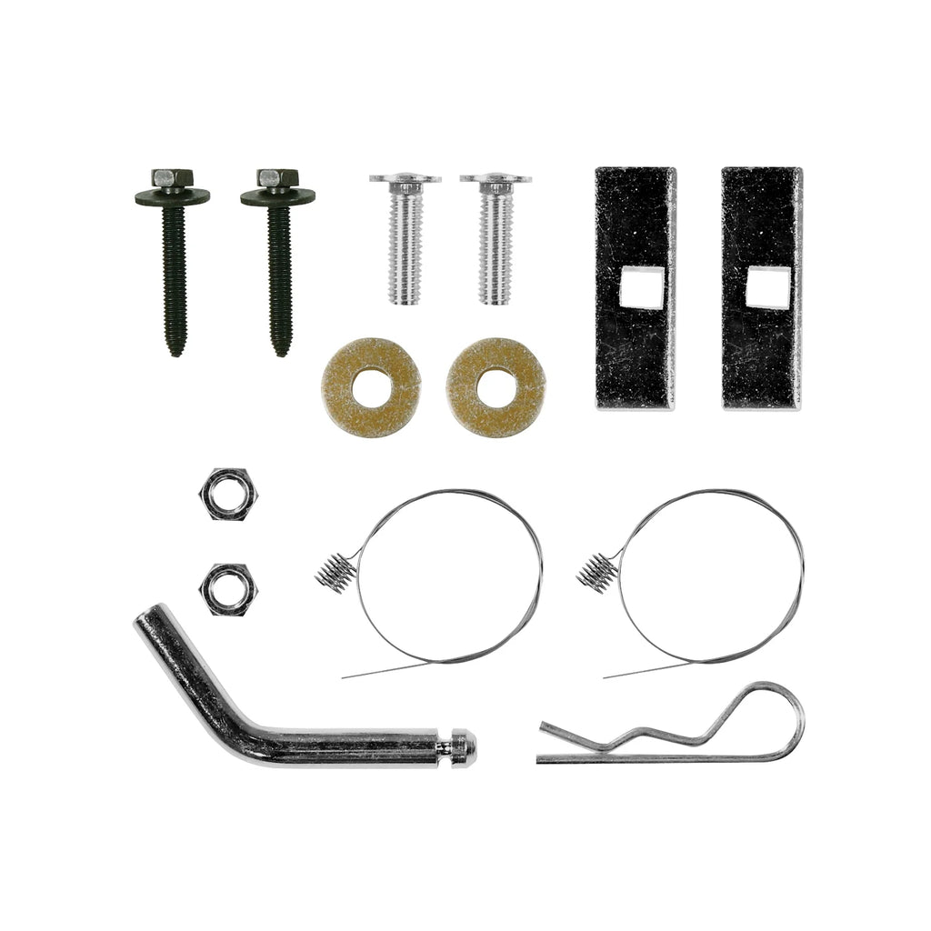 Class 1 Trailer Hitch, 1-1/4 Inch Square Receiver, Black L68582