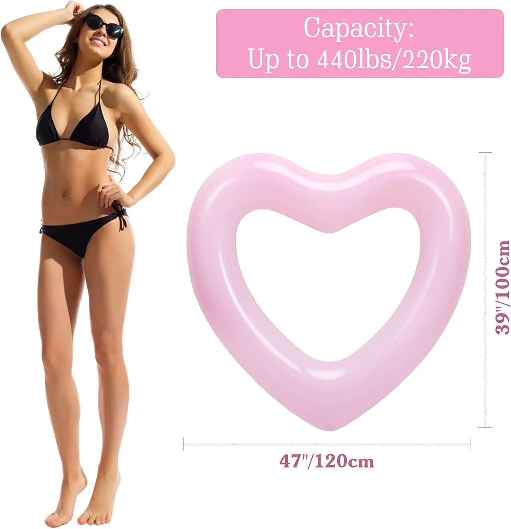 Pink Inflatable Pool Float P57660