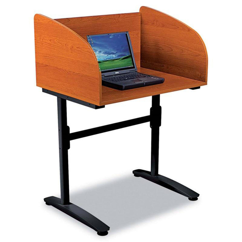 Carrel desk rectangular rich cherry D160548