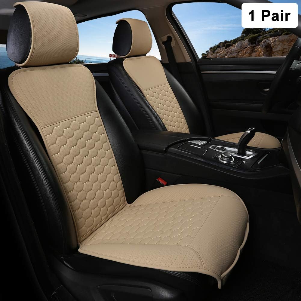 Grey PU Leather Car Seat Covers A380200