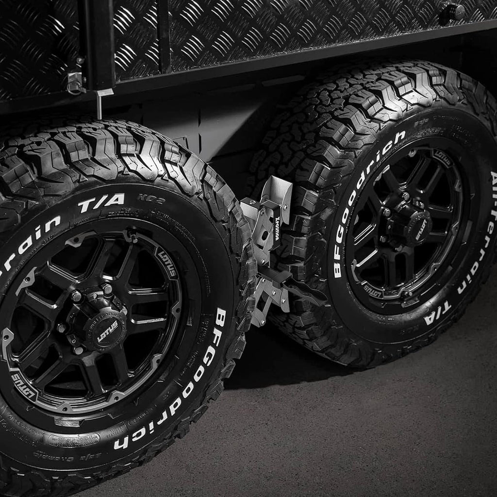 X-Shaped Wheel Stabilizer, 2 Sets Tire Chocks Y410