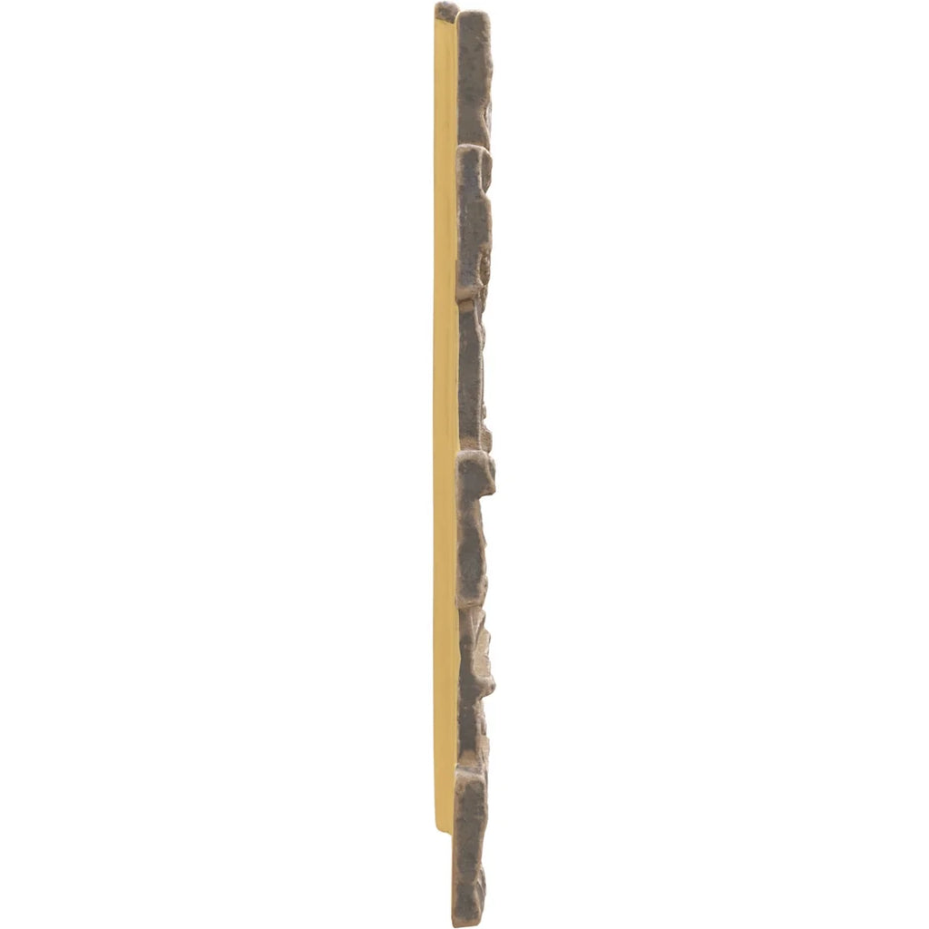 48 5/8"W x 24 3/4"H x 1 1/4"D Faux Stone Siding Panel Y34020