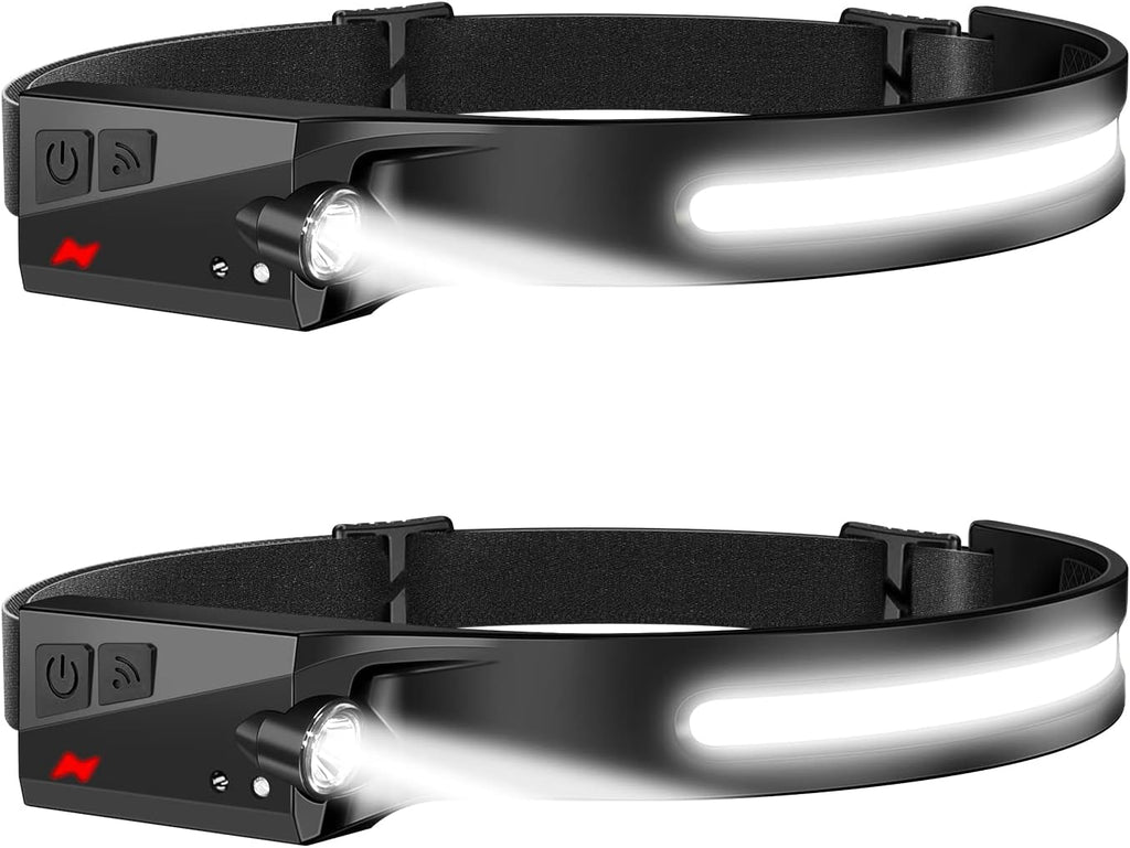 Rechargeable Waterproof LED Headlamp with Motion Sensor L229602