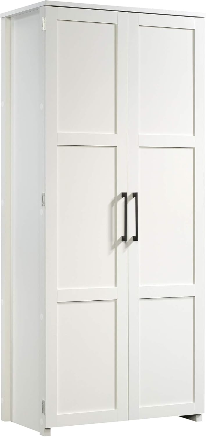 White Storage Cabinet O379