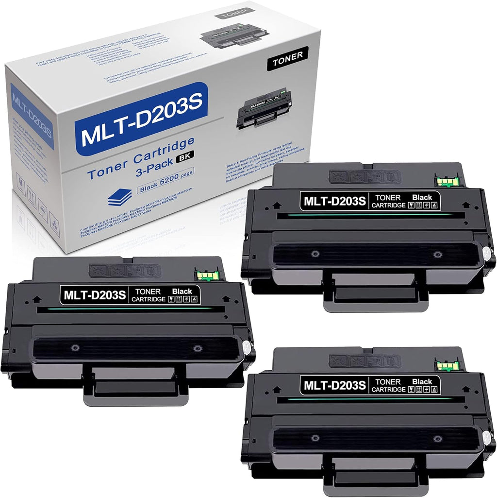 3 Pack Black Toner Cartridge Y24154