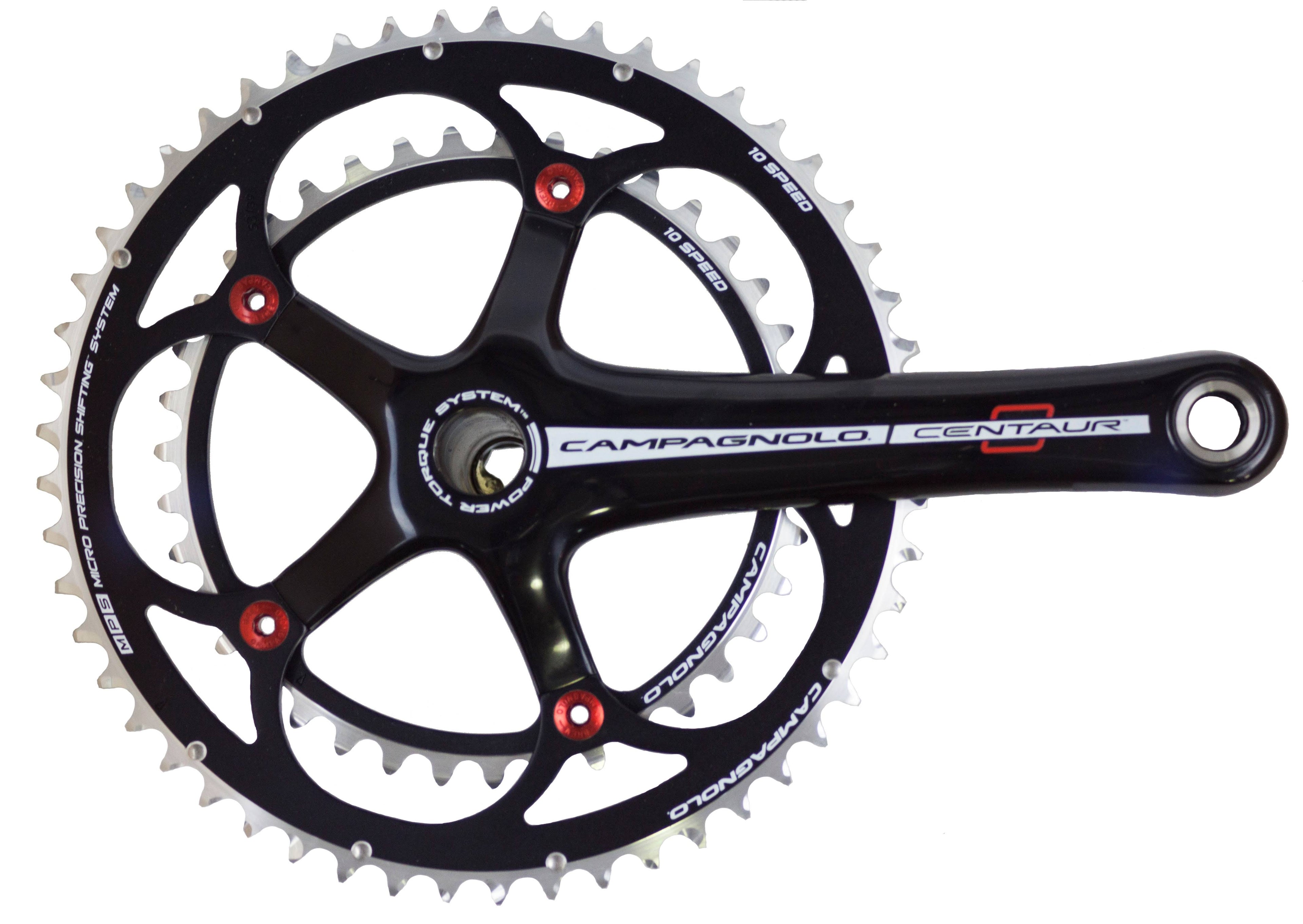 Black/Red 10 Speed Double Crankset 172.5mm G77293