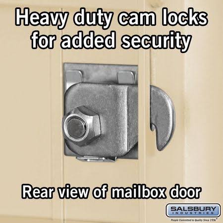 4C Horizontal Mailbox, Sandstone G4529