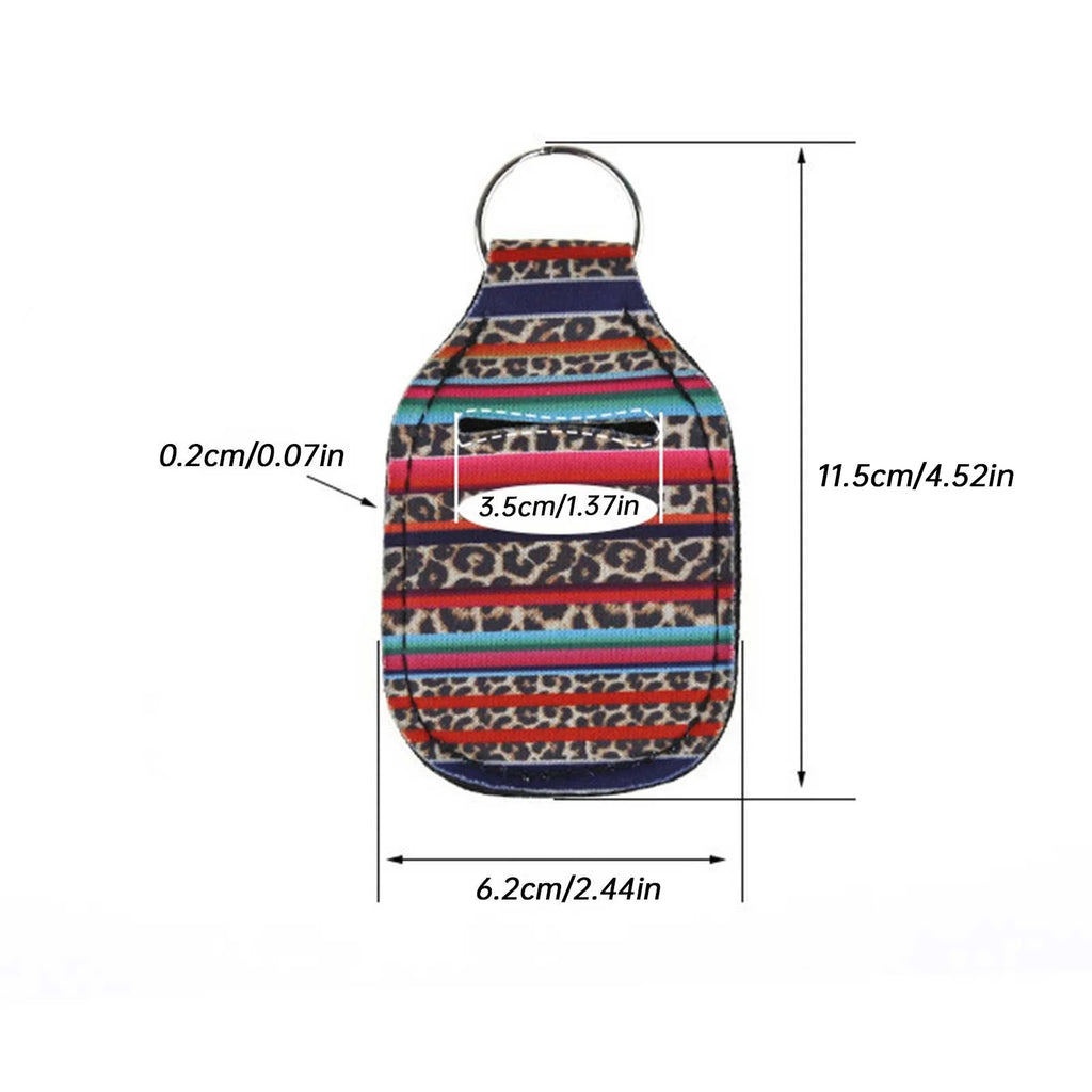 Lipstick Holder Keychains With Metal Clip S33064