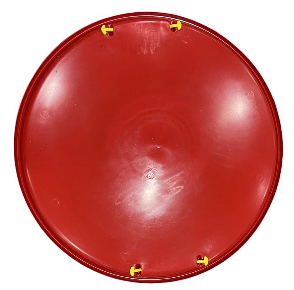 Red 28 Inch Round Snow Sled Y196739