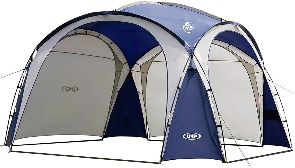UPF 50+ Pop Up Canopy Sun Shelter with Side Wall, Ground Pegs, Stability Poles K9259