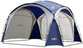 UPF 50+ Pop Up Canopy Sun Shelter with Side Wall, Ground Pegs, Stability Poles K9259