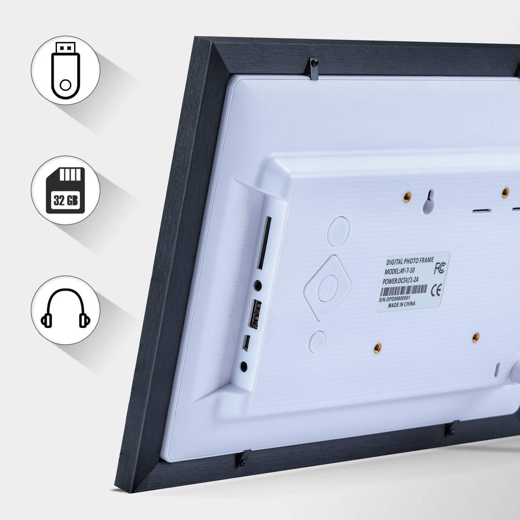 10.1" IPS Touch Screen WiFi Digital Picture Frame B763