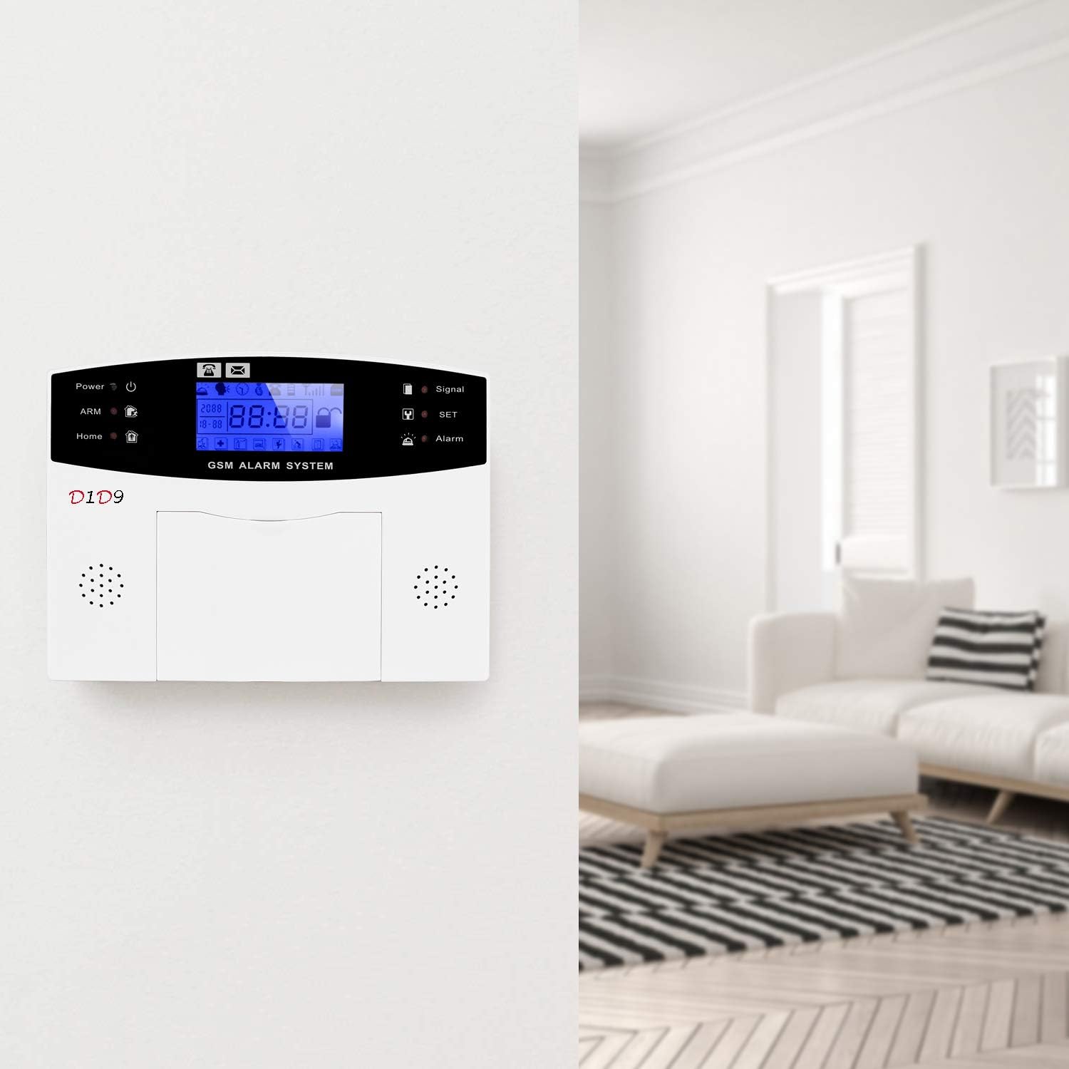 23 pcs Wireless GSM Home Burglar Alarm System J627