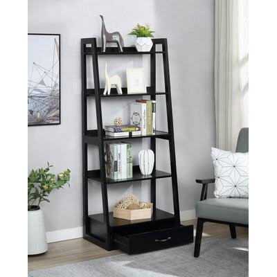Black Ladder Bookcase S822253