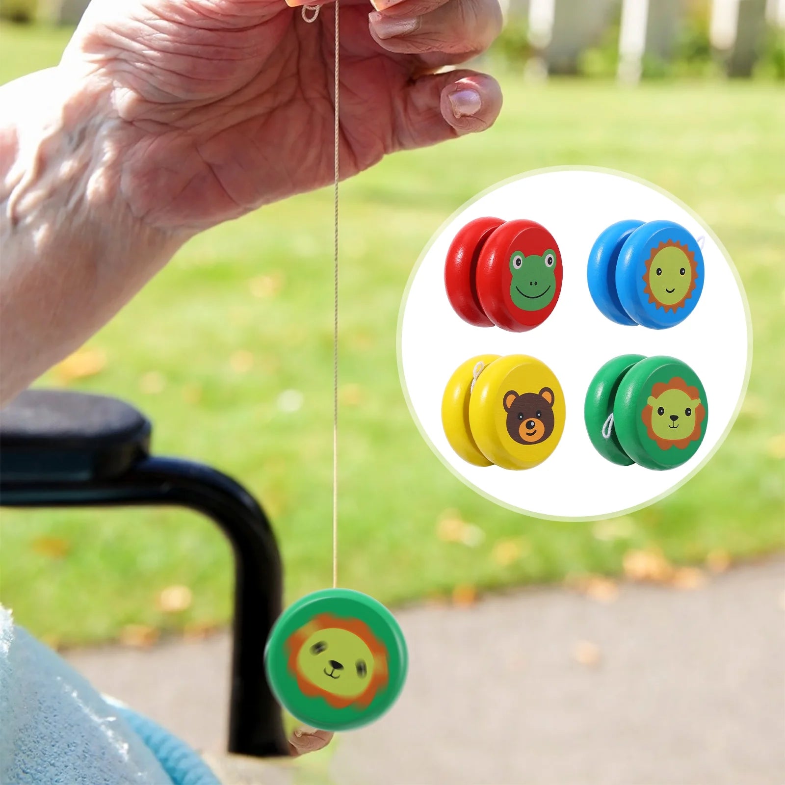Wooden Finger Yoyo Ball Toy Z491