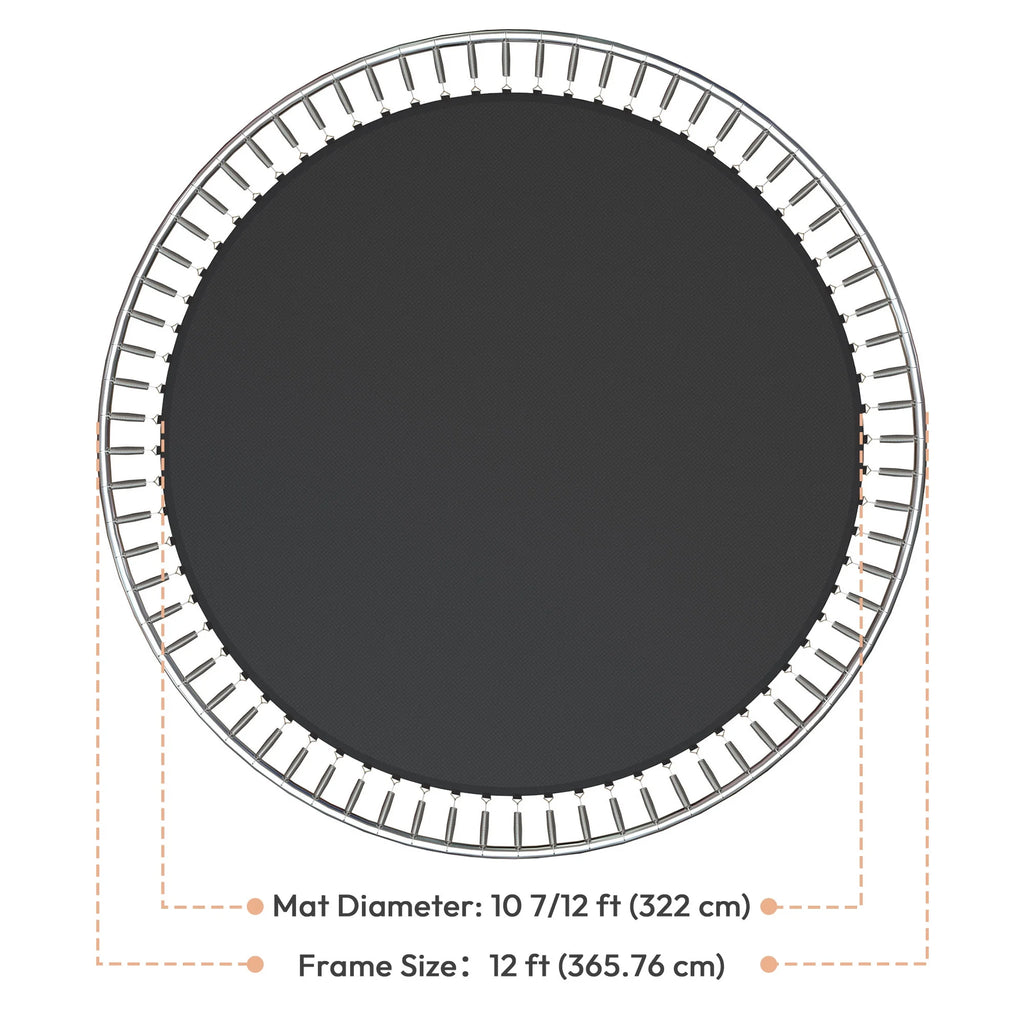 Trampoline Replacement Mat with 72 V-Ring, 8 Row Stitch R38687