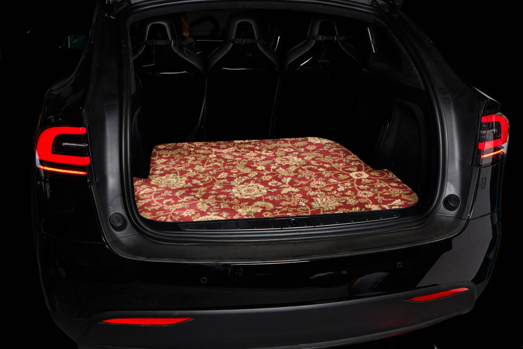 Red Oriental Car Mats L248