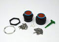 Bulkhead 23-pin Connector kit, 14-16 AWG Solid Contacts, Pack of 2 T86892