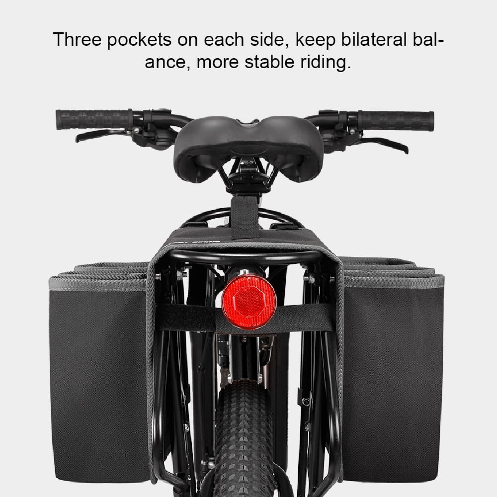 Rearseat Drink Bottle Bag Bike Water Bottle Holder Cycling Storage Bag Q211634