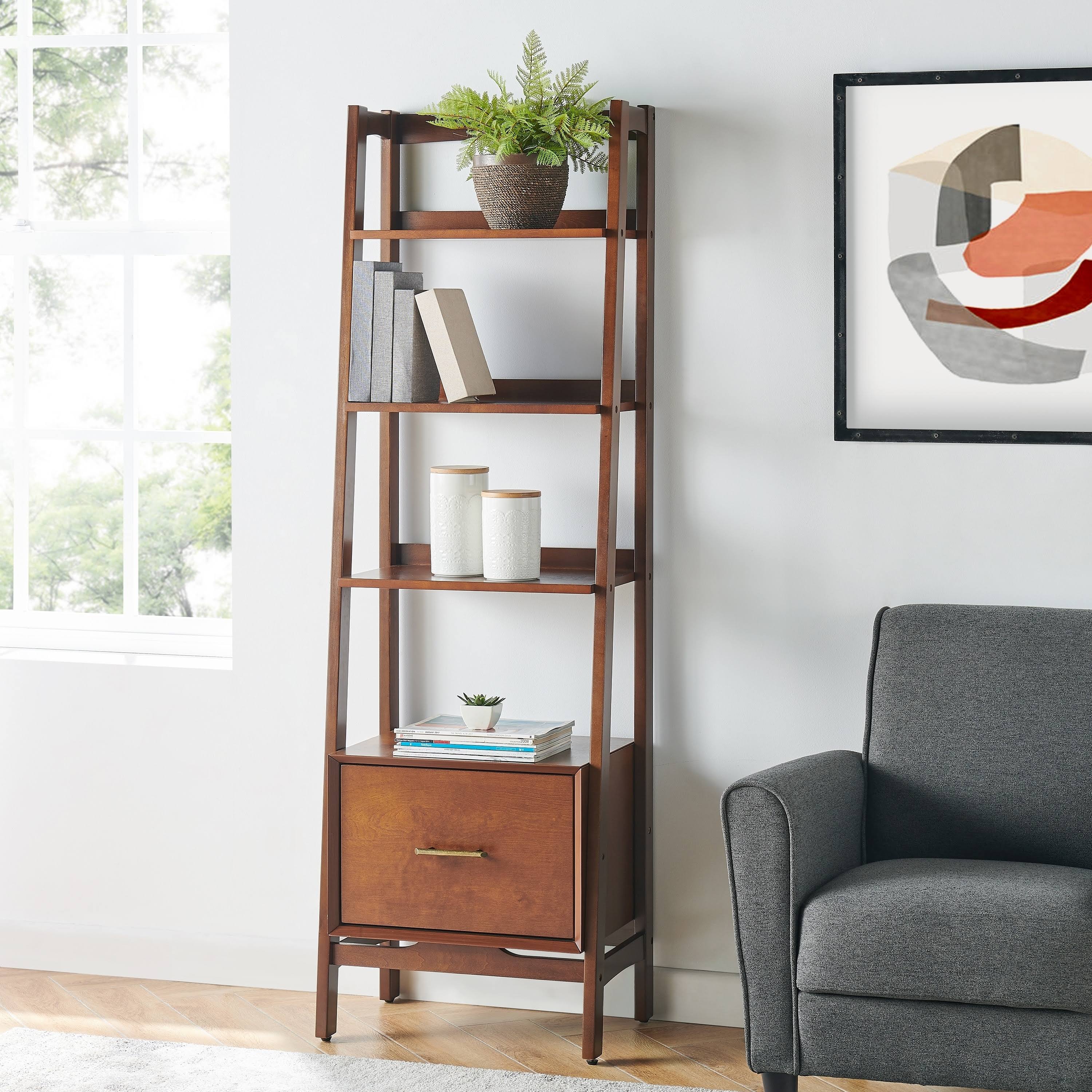 Mahogany Etagere E2562