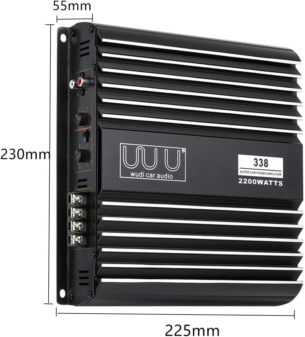2 Channel 2200W Car Amplifier Pack of 2 X3640