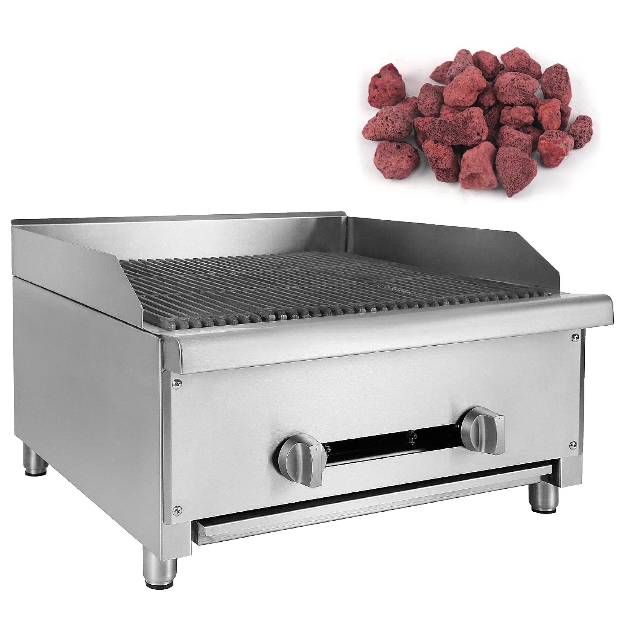 24" Charbroiler with Lava Rock E873