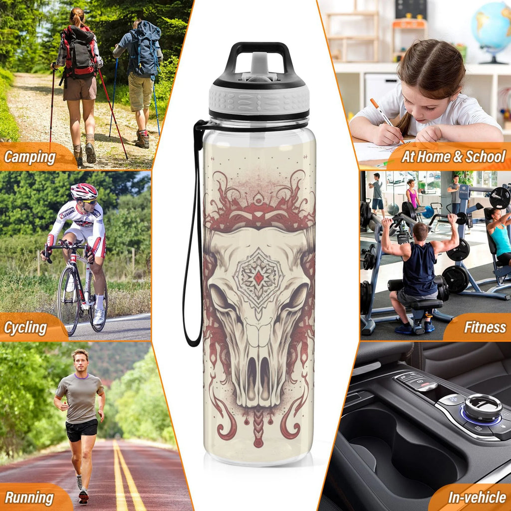 32oz Leakproof Tritan Water Bottle with Straw Z3030
