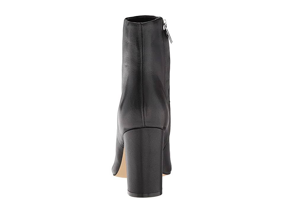 Black Leather Men&s Shoes, Size 6.5 B64478