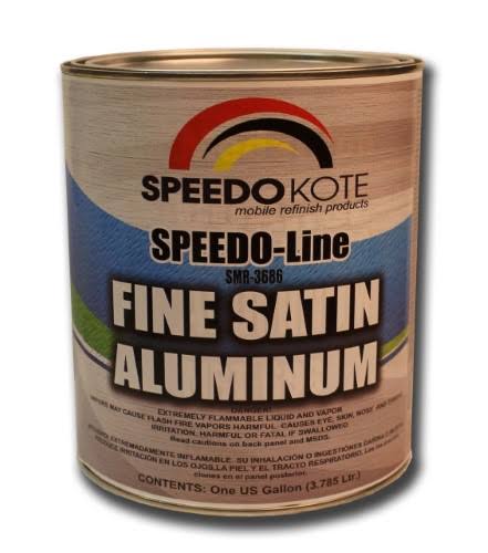 One Gallon Satin Aluminum Automotive Base Coats Y521