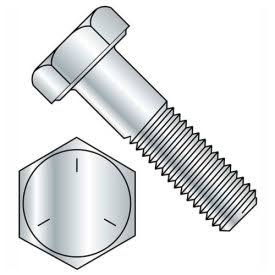Hex Head Cap Screw 3/8-16 x 2-3/4x22 Carbon Steel Zinc Grade 5 100 Pk P93596