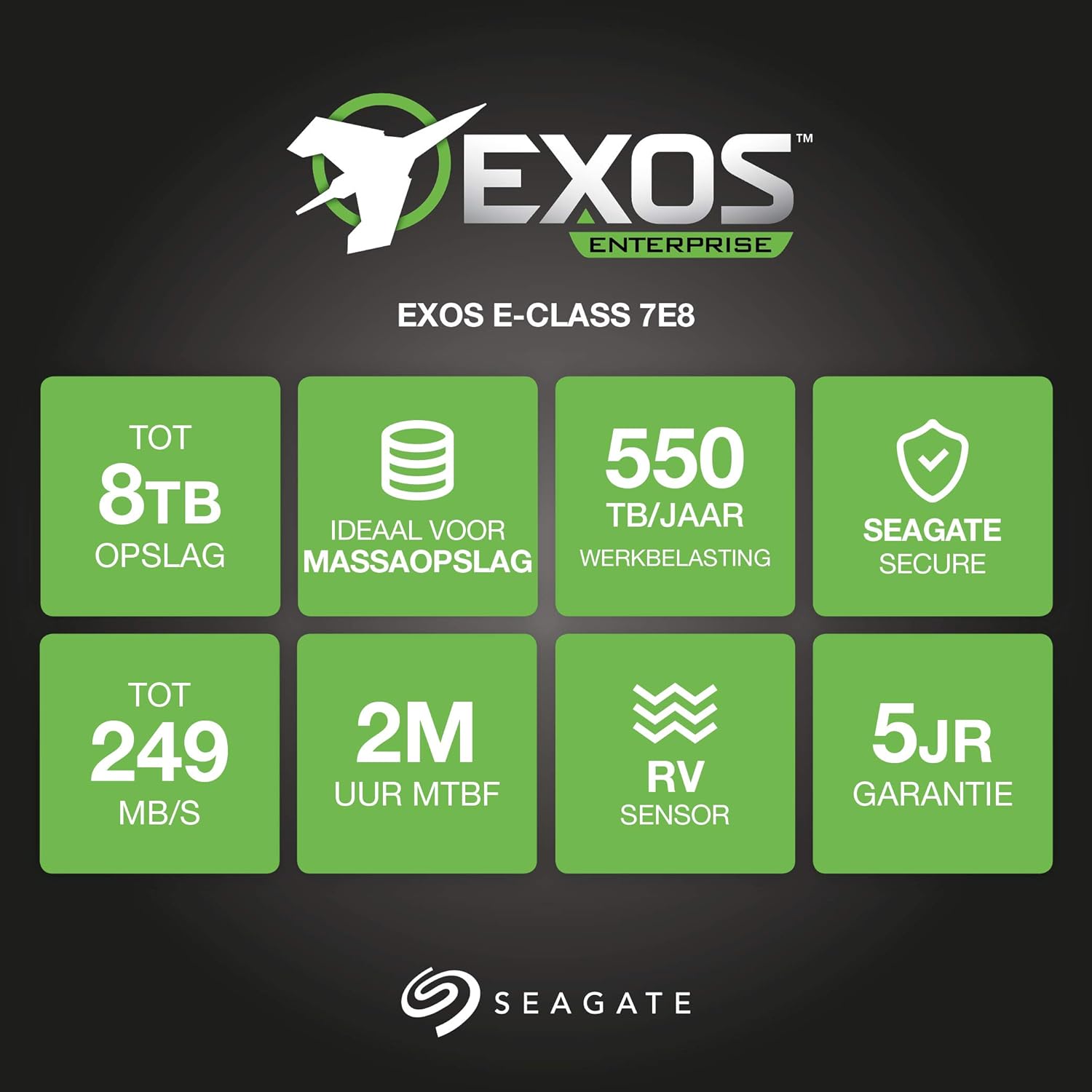 Enterprise 3.5 HDD 8TB 7200 RPM SATA 6Gb/s 256MB Cache 4Kn Hard Disk Drive W665