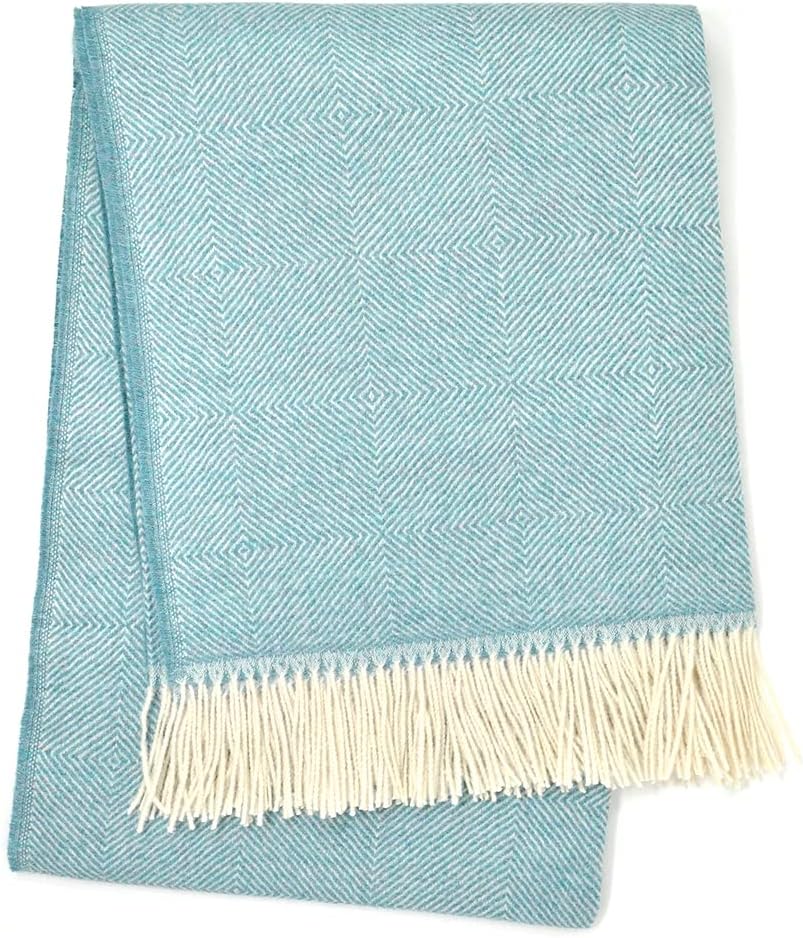 100% Pure Baby Alpaca Wool Throw Blanket B299501
